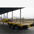 60 ton load16m excavator transport lowbed truck trailer